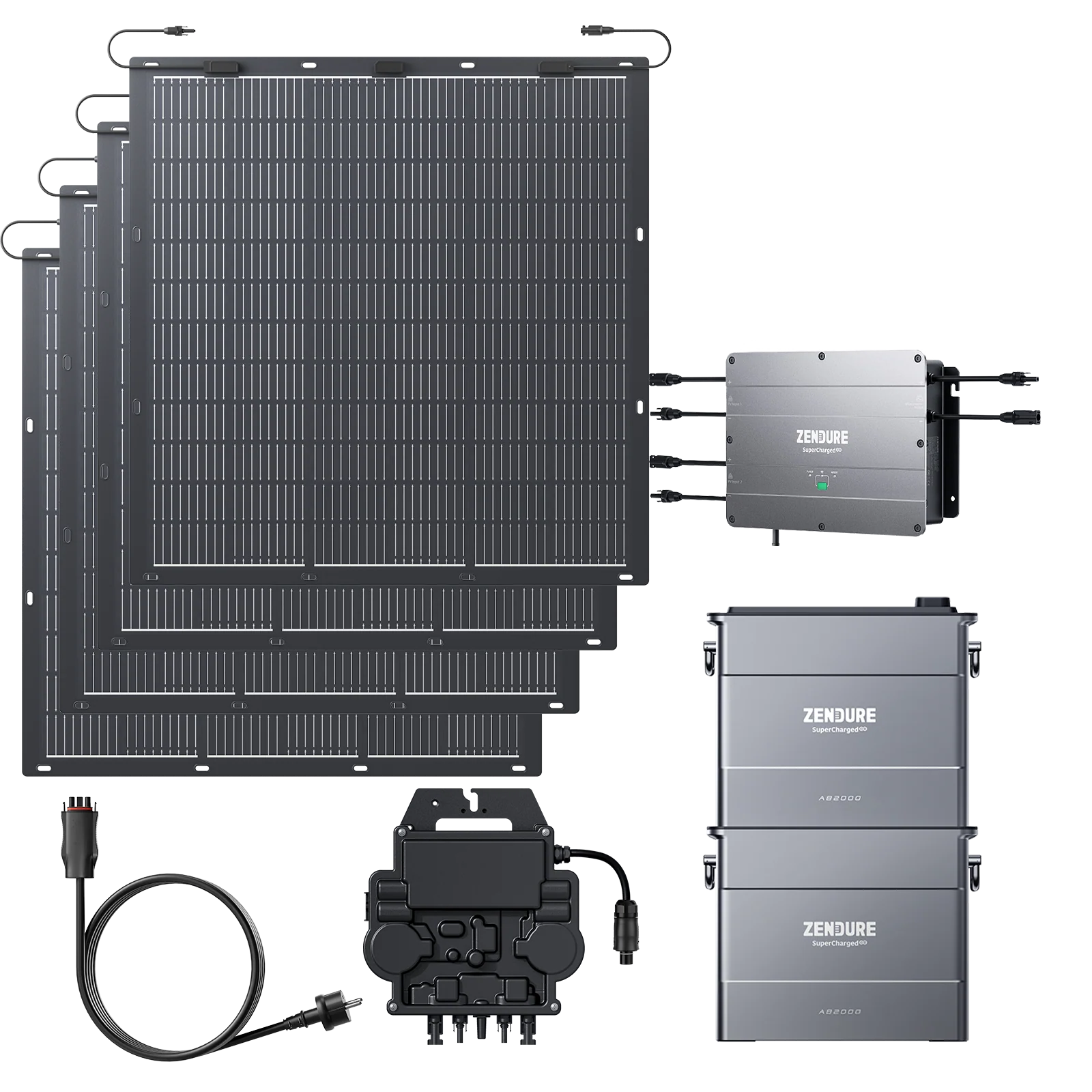 SolarFlow Kit solaire plug and play avec batterie - Image 5