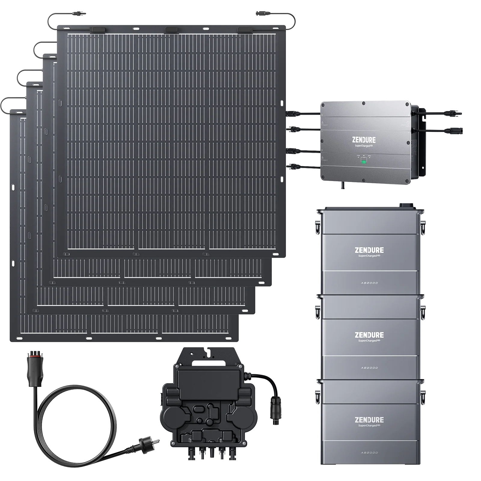 SolarFlow Kit solaire plug and play avec batterie - Image 6